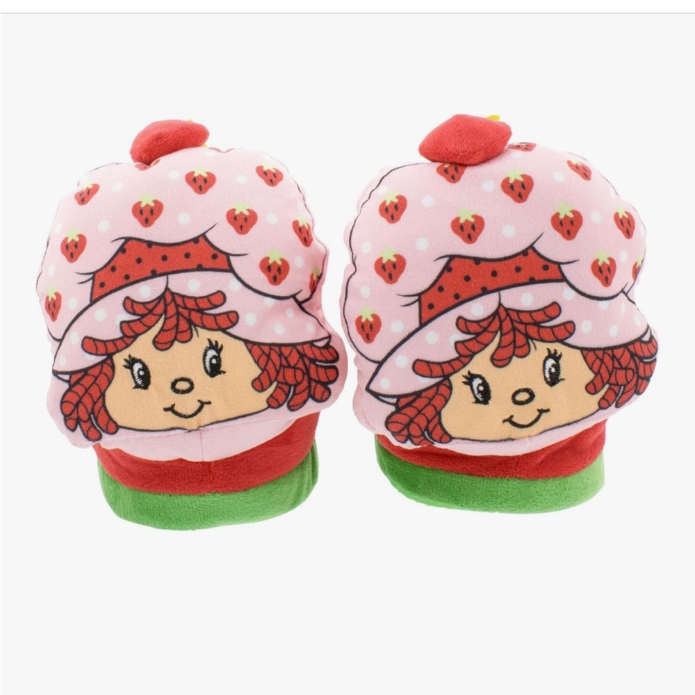 Strawberry Shortcake Women's 3D Plush Head Slipper Size XS/S 5-6